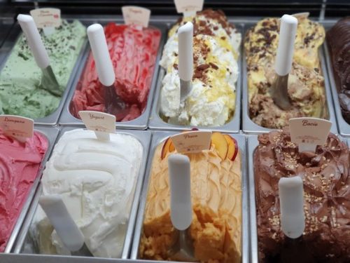 Ice cream for sale