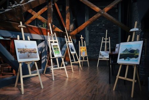 Local art gallery in Great Barrington showcasing diverse artworks and creative expressions