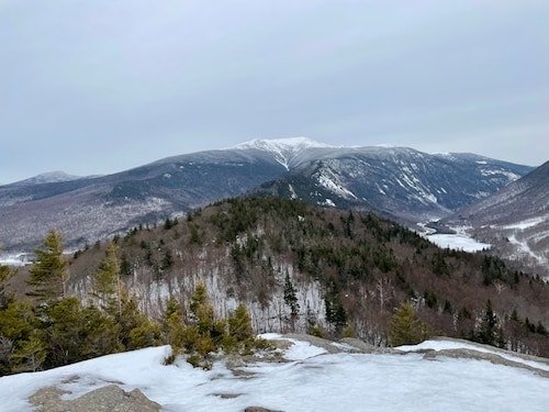 Mountain biking or hitting the ski slopes through what feels like a snow globe near Bar Harbor