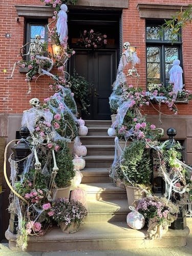 The decorations are like special events all their own here