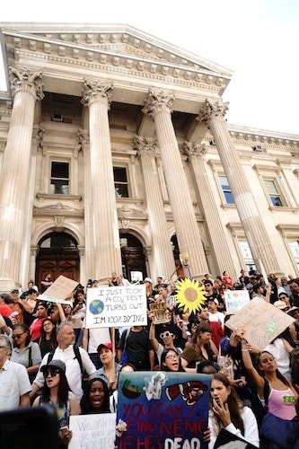 Use a New York Explorer Pass to check out an Earth Day parade near Battery Park City