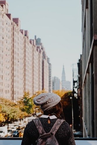 Walking the High Line for wine tastings or hot apple cider near the Whitney Museum of American Art