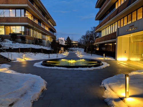 January walk in downtown Greenwich CT