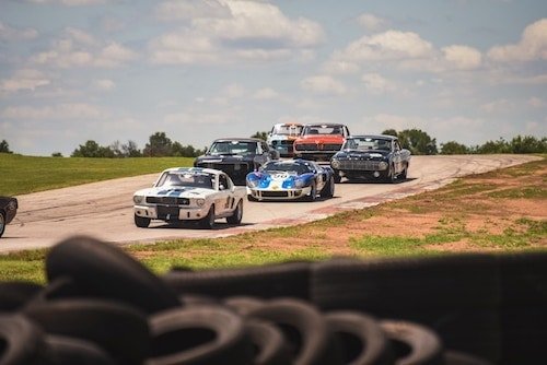 Vintage cars at Thompson Speedway Motorsports Park, one of the best things to do near thompson ct