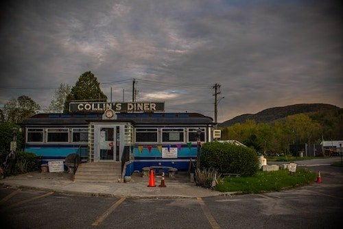 Old diner in Canaan, CT
