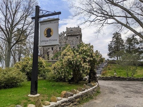 Gillette Castle, former home of William Gilette of Sherlock Holmes fame