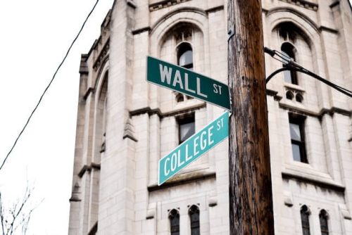 street sign on the yale campus