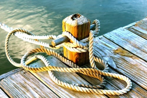 Dock at a Connecticut resort