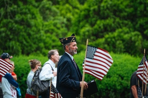 Residents and vets marching in Connecticut Memorial Day events