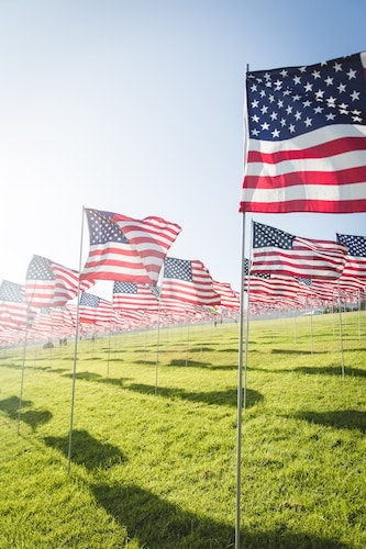 A brief ceremony to mark Memorial Day CT