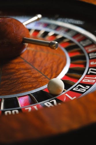 Black jack table on one of those vacations focused on gambling