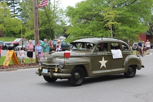 A Memorial Day parade last Monday, May 27, 2024 down Main Street