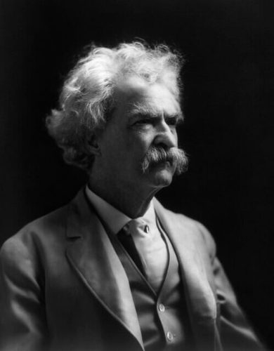 Mark Twain, one of the most famous residents in Connecticut