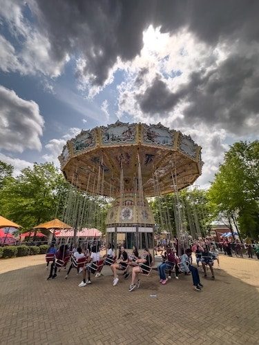 Amusement park ride at Lake Compounce