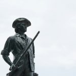 Lexington militia statue at Minute Man National Historic Park