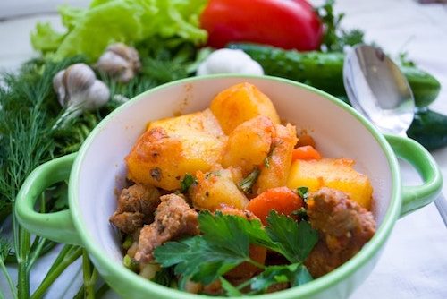 Early spring soup in our April foodie guide