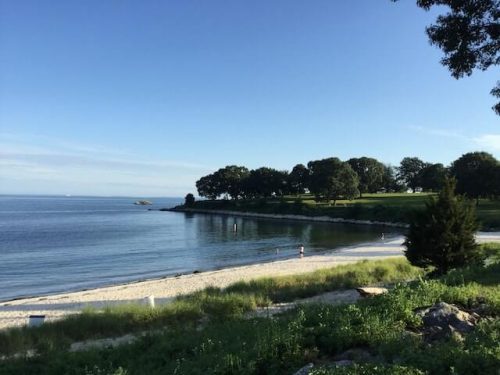 hole in the wall beach in niantic, one of the best things to do in CT in June