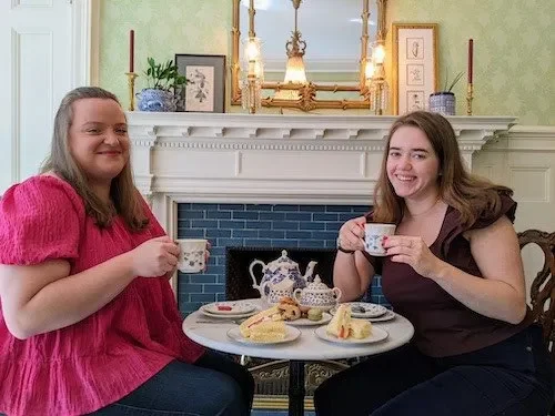 Afternoon tea is a lovely event, if you're the kind of person that's into it