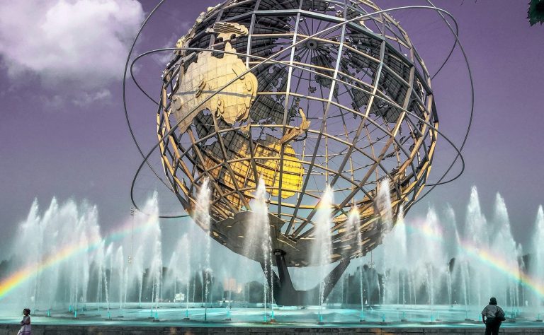 Fountain at Flushing Meadows Corona Park
