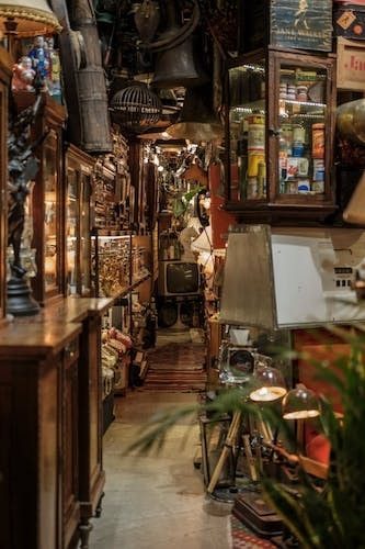 Stained glass, toy trucks, and musical instruments from history make this a fun place to explore