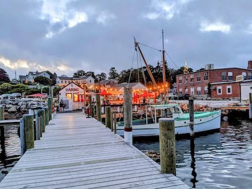Haring's, a lobster shack right on the water in Noank, Connecticut