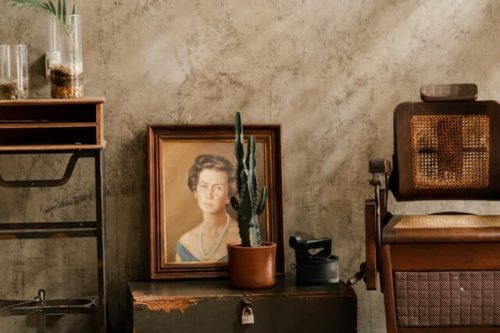 antique portrait and vintage collectibles for sale