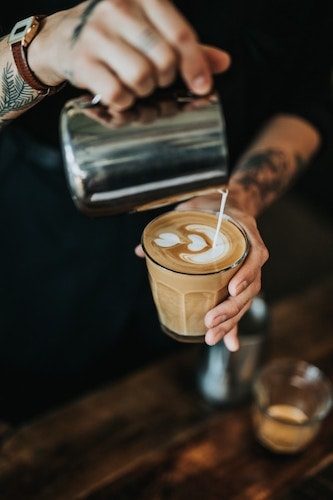 A delicious coffee roasted daily, with a healthy serving for lunch