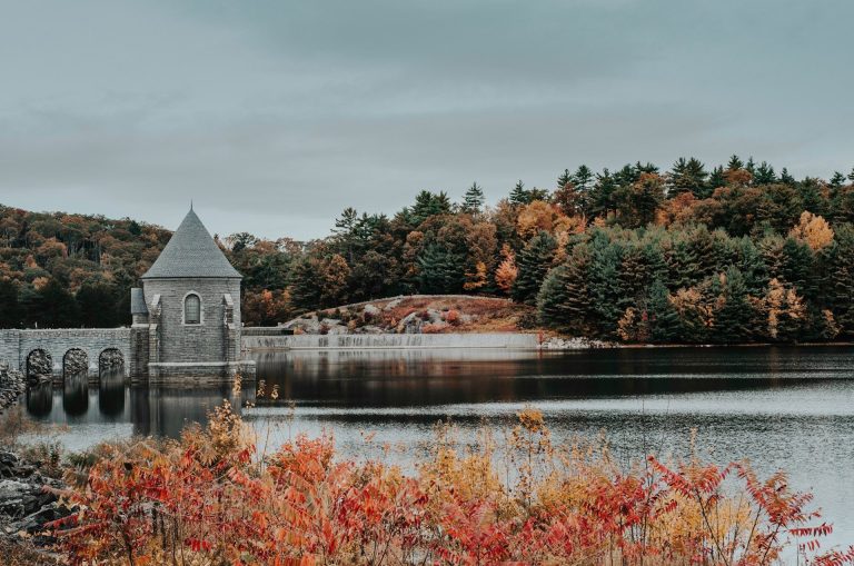 Saville Dam, one of the best day trips from Greenwich CT