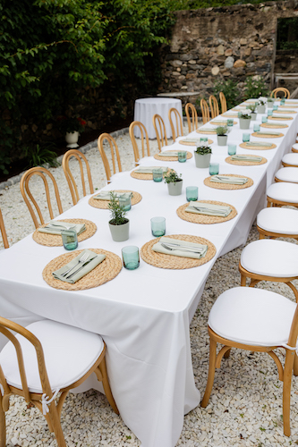A garden party hosted at Stanton House Inn