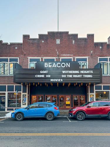 Historic Beacon Theatre in Beacon, New York, with all the charm of any of the best small towns near NYC