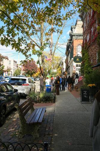 Vintage shops and cute inns line the main street of Cold Spring, New York