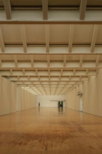 A long hallway at Dia:Beacon, on a weekend trip from downtown Manhattan