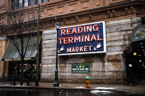 Reading Terminal Market, an easy weekend getaway from New York City for New Yorkers