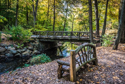 A peaceful moment in the Sleepy Hollow cemetery on a long weekend getaway