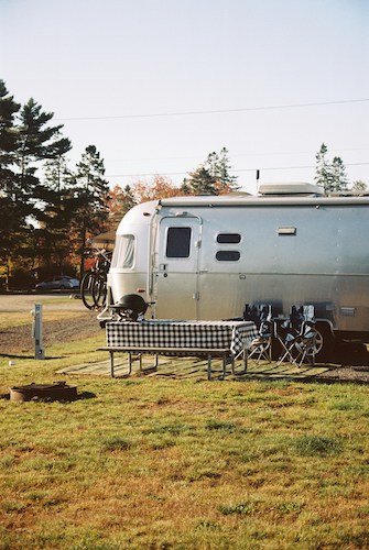 Glamping site near Acadia National Park