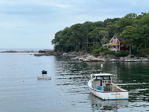 A quiet harbor just a short drive from the main line of this DC to Maine road trip
