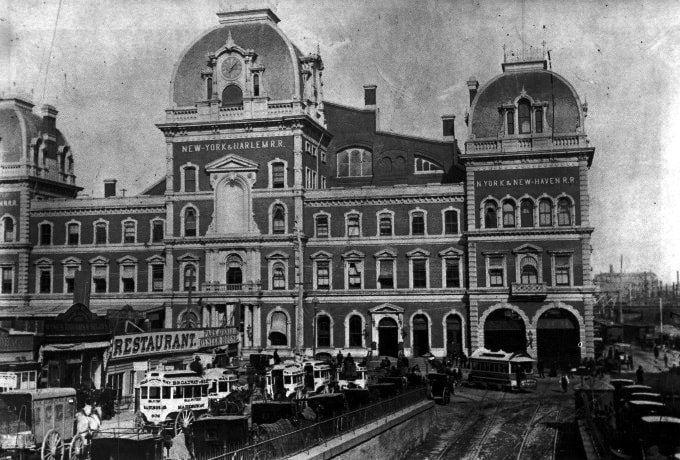 Grand Central Station in 1880
