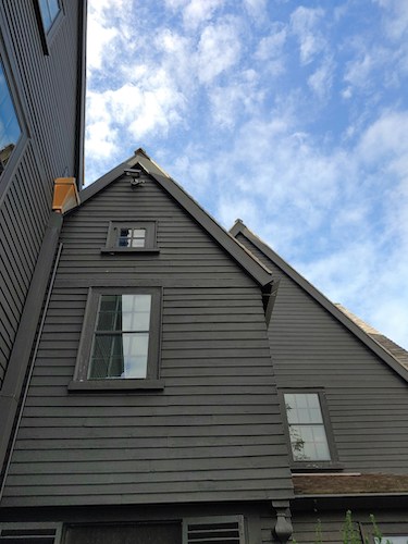 Exterior of the House of Seven Gables, just north of Boston